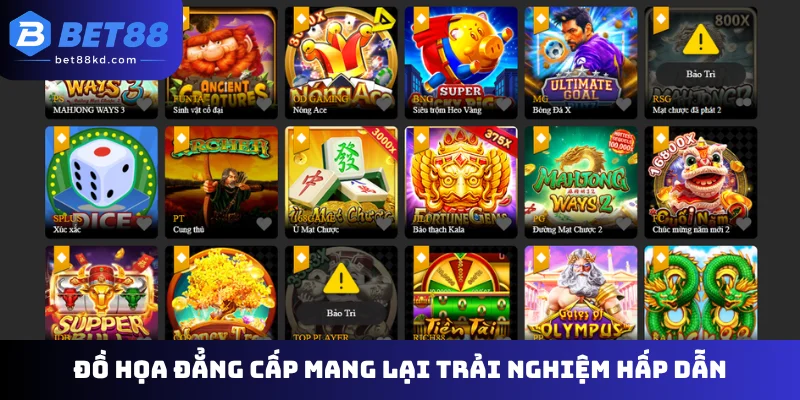 Đồ họa đẳng cấp mang lại trải nghiệm hấp dẫn
