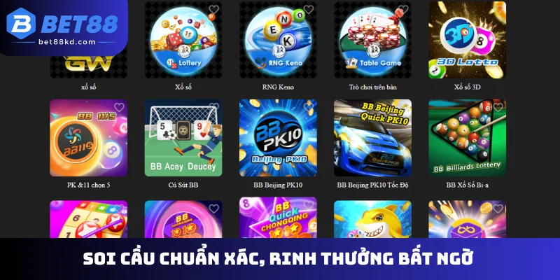 Soi cầu chuẩn xác, rinh thưởng bất ngờ