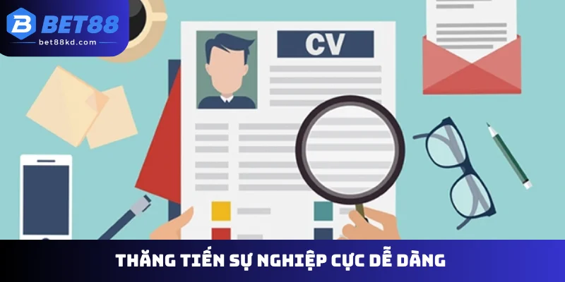 Thăng tiến sự nghiệp cực dễ dàng